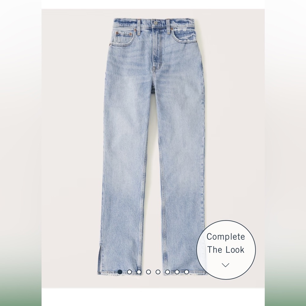 Ultra High Rise 90s Straight Jean